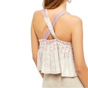 Free People Marina Denim Top